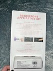 New Vivitar Rhinestone Applicator Kit With Glue And Silver Rhinestones     