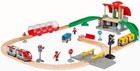 Brio Central Station Set - Interactive Wooden Train Track Set   Engaging Design