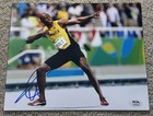 Usain Bolt Signed Autographed Auto 8x10 Photo Olympics Gold Medalist Psa dna