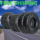    set 4 23x7-10   22x10-10 Atv Tires 23x7-10 22x10x10 Utv Mud 6ply Tubeless Tires