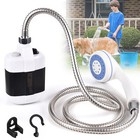 Portable Outdoor Shower Head Camping Shower Electric Rechargeable Shower Pump
