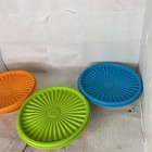 Lot Of 3 Vintage Tupperware Salad   Cereal Bowls  890   Instant Seals  808