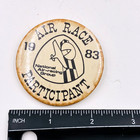 Vintage 1983 National Air Racing Group 2 25  Button Pin Nag Races Reno A286
