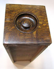 Primitive Antique 1920 s Treadle Sewing Machine Solid Wood Cabinet Drawer 4x13