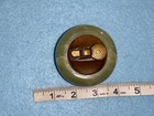 Small Vintage Green Onyx Cigarette Table Butane Lighter Marble Natural Stone
