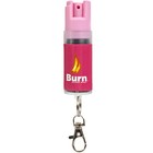 Burn Pepper Spray 1 2oz Police Strength Self Defense Keychain Oc Pink 3 Pack 