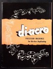 1953 Diarco Precision Machines For Die-less Duplicating Brochure