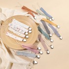 6pcs Baby Pacifier Clip Infant Newborn Dummy Chain Pacifier Strap Chain Clip