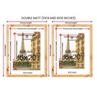 Concepts Set 4 Burl Wood Frames 16x20 To 11x14   8x10 Natural Wood B8155