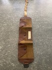 Vintage Antique Military Leather Sewing Pouch Wallet Accessory Army