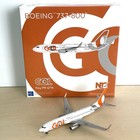 Ng Model 1 400 Boeing 737-800 Gol Pr-gtn Diecast Airliner Model W  Case