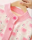 New Boutique Swan Girls Pink Cardigan Sweater