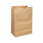 Dependable 52  Brown Kraft Bags  12x7x17   500 bundle  Gusseted   Strong