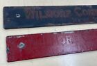 Antique Wilmore Computing Scale Co  New York Ny Metal Signs Plaque 21  X 2 