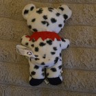 Liquid Blue Grateful Dead Dupree Beanbag Plush 2002 Spotted White Bear W  Tag