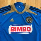 Adidas 2011 Philadelphia Union Training Soccer Jersey Mls Men   s Size Medium