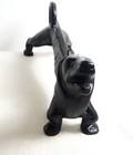 Big   Heavy Antique Iron Weiner Dog Dachshund Boot Scraper Door Stop Oktoberfest