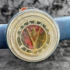 Vintage 1960   s Vollrath Boat Steering Wheel 15    Blue White