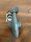 Vintage Inuit Stone Whale Carving Canada Original Igloo Tag Eaton   s