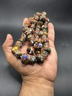 Vintage Venetian Millefiori African Glass Beads  African Trade Necklace Fragment