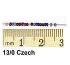 Czech Glass Seed Bead Color Mix One Ounce  1oz  Pack Bead Size  13 0