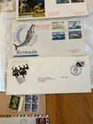 Stamp Collection  Varied Countries  First Day Covers  And Individual Stamps 