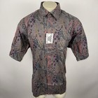 Vtg Cotton Club Shirt Miami Vice Fresh Prince Nos 80s 90s Aop Big Mens Xl 17 5