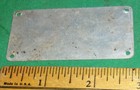 Edison Radio Receiver R-4 Aluminum Factory Tag  1929 