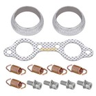 Exhaust Manifold Gasket Rebuild Kit For Polaris Sportsman 600 700 800 Frontier