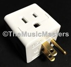 2x Cube Tap 3 Outlet Wall Plug Triple Power Splitter Electric Adapter Ul Listed