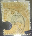 Australia  Gv  1915  Rare   5 - Kangaroo Stamp 2nd Wmk Telegraph Puncture   Cds 