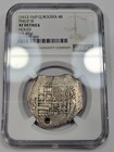 1612-1616 Cob 4 Reales Potosi Bolivia Assayer Q Ngc Xf 1950 s Collection  j635