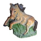 Vintage Style Resin Horse Figurines Mare   Foal   Rearing Stallion Equestrian   
