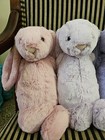 Lot Of 4 Nwt Jellycat Bashful Bunnies Medium Original 12  Tulip Lilac Viola Navy