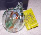 Kitras Art Glass Ball Tree Of Enchanment New With Tag But Not Orig  Box 