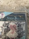 Mill Hill Counted Glass Bead Kit Mhsb8  bonnet Girl  Spring Bouquet Series 1991