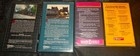 4 Railroad Vhs Tape Lot