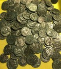 1 Genuine Ancient Roman Premium Coin constantine  Constantius  Soldiers  Victory