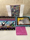 Caterwauling Sue Marsh 5 Yds Fabric Quilt Kit Sue Marsh Cat Panel Stripe