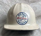 Vintage Oil Field Company Rental Services Safety Hard Hat N067