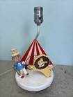 Vintage Circus Antique Nursery Lion Tamer Lamp 12 5    Tall Kids Nightlight Decor