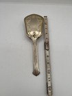 Vintage Silver Plated Vanity Brush