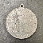 1939 King George Vi   Queen Elizabeth Visit Canada Long May Reign Medal Token  n