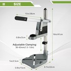 Drill Press Adapter For Hand Drill - Universal Benchtop Portable Holder With
