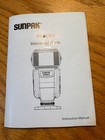 Sunpak Df4000u External Flash For Canon   Nikon Cameras                      396