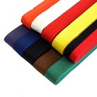 New Jui Jitsu Karatetaekwondo Double Wrap Grey Belt Gray Color  Free Shipping