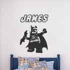 Batman Toy Wall Decal Justice League Mural Superhero Dark Knight Kids Room  S89