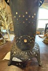 Vintage Antique Lighted Kerosene Oil Perfection Heater Electrified