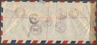 Trinidad And Tobago 1944 Censored Registered Commercial Airmail Cover To Usa