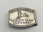 Vintage 1985 John Deere 1950 Historical Trademark Deer Logo Small Belt Buckle